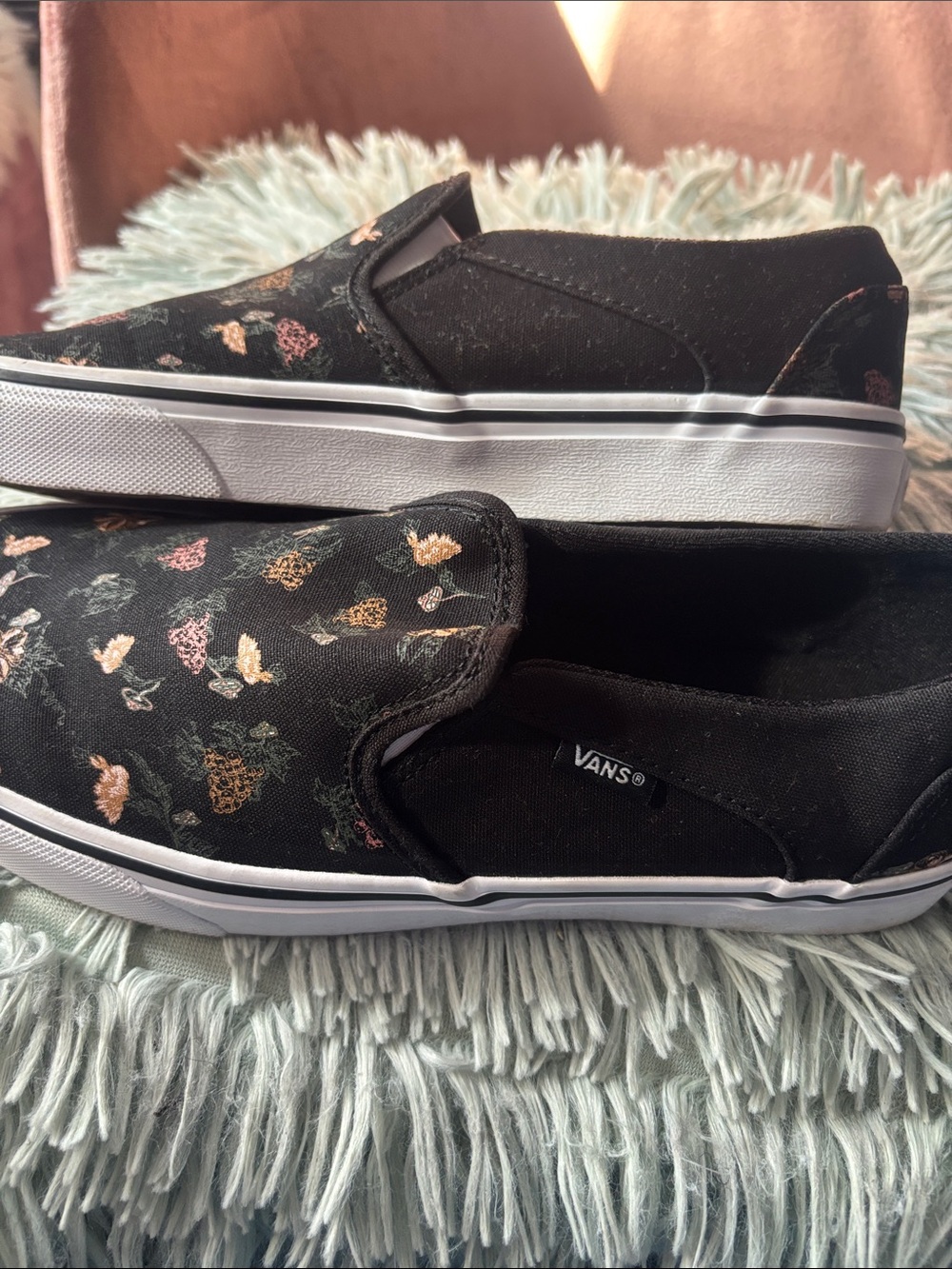 Vans - Off the Walls Slip-On Sneakers Floral - Picture 9 of 11
